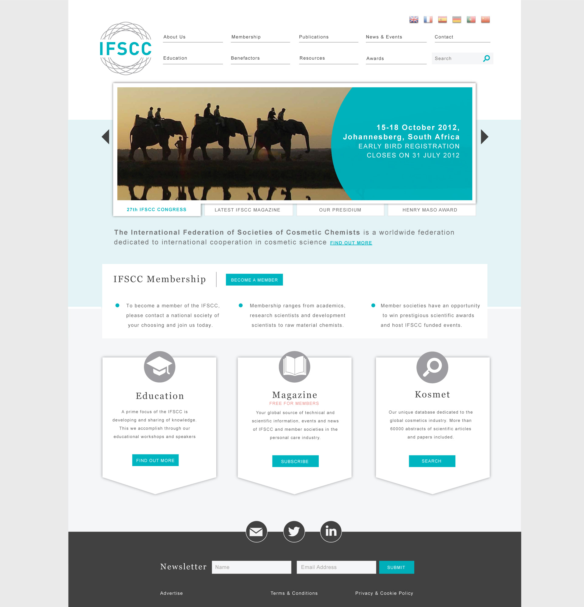 IFSCC website example