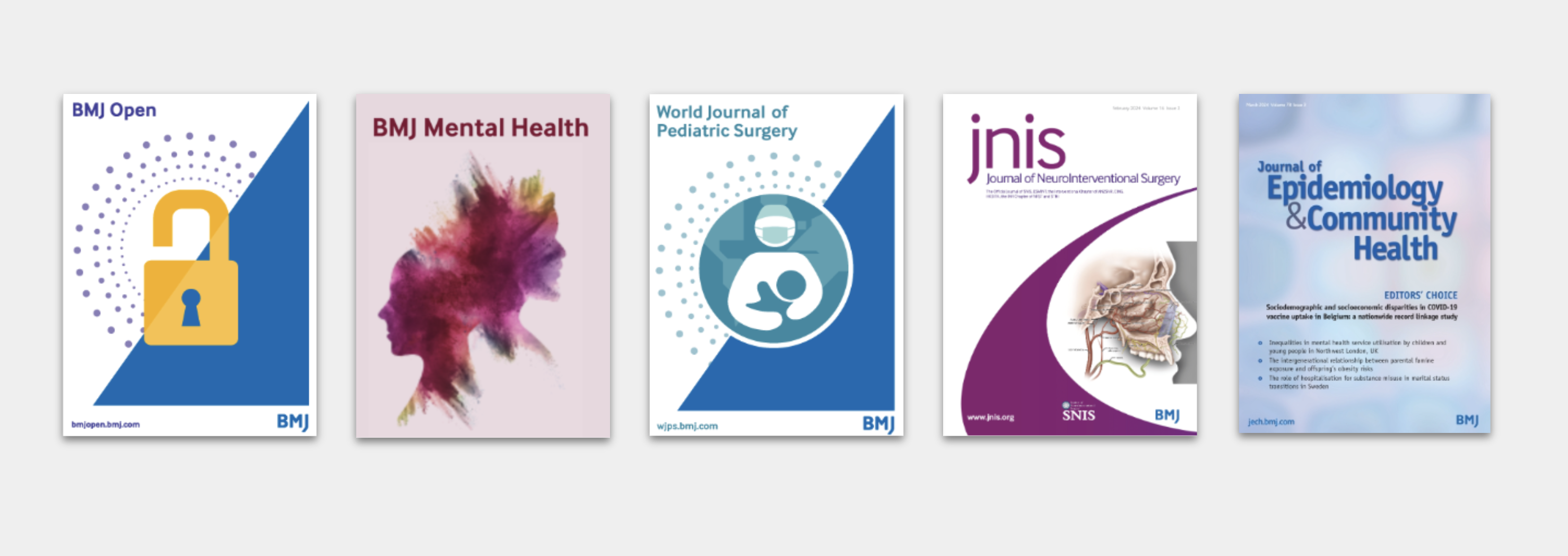 Examples of previous Journal covers